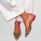 Quvorn™| Fenna Ballerinas med remmar