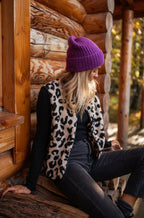 Quvorn™| Astrid Den leopardstickade västen