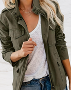 Quvorn™| Thilde Snygg casual utility-jacka