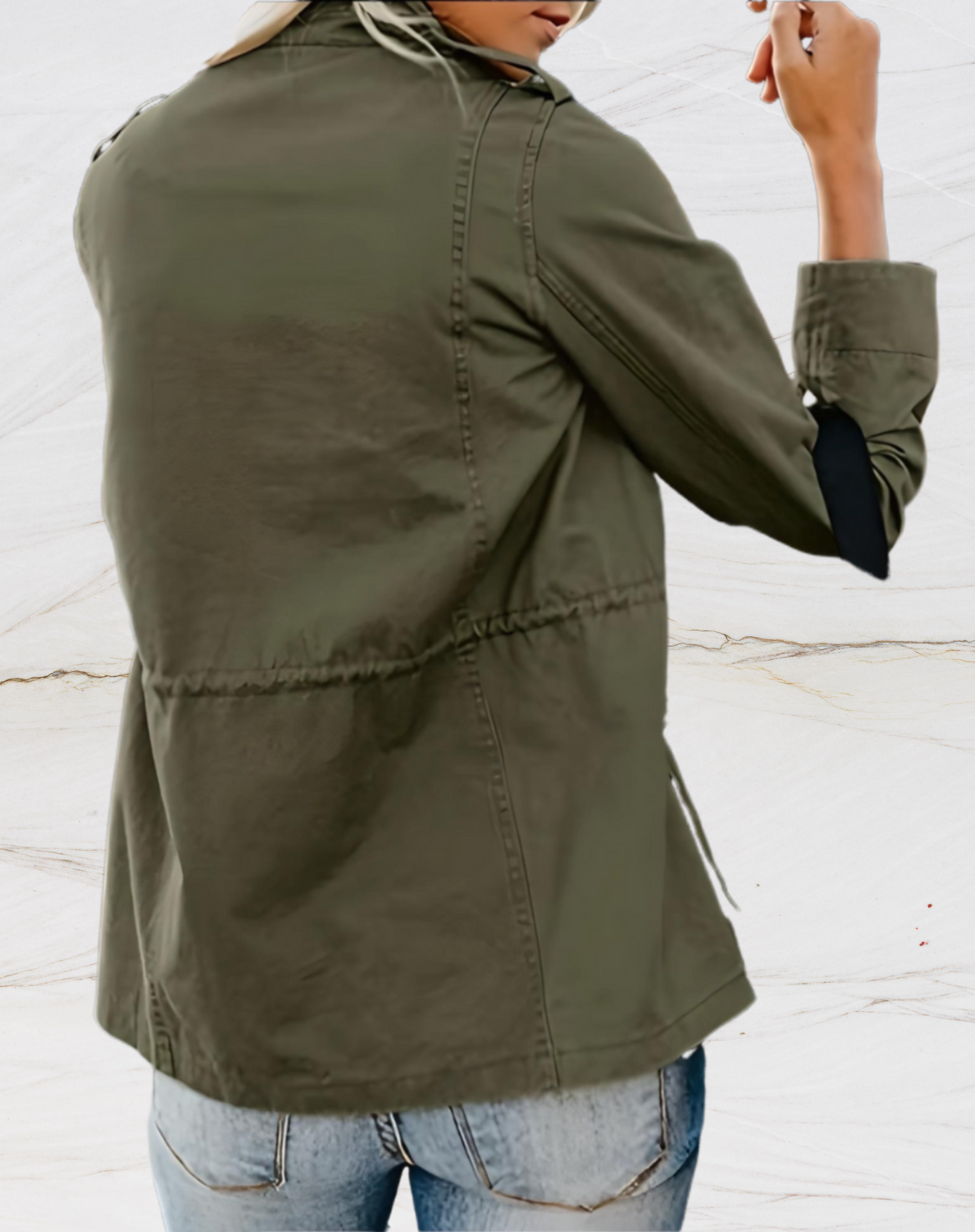 Quvorn™| Thilde Snygg casual utility-jacka