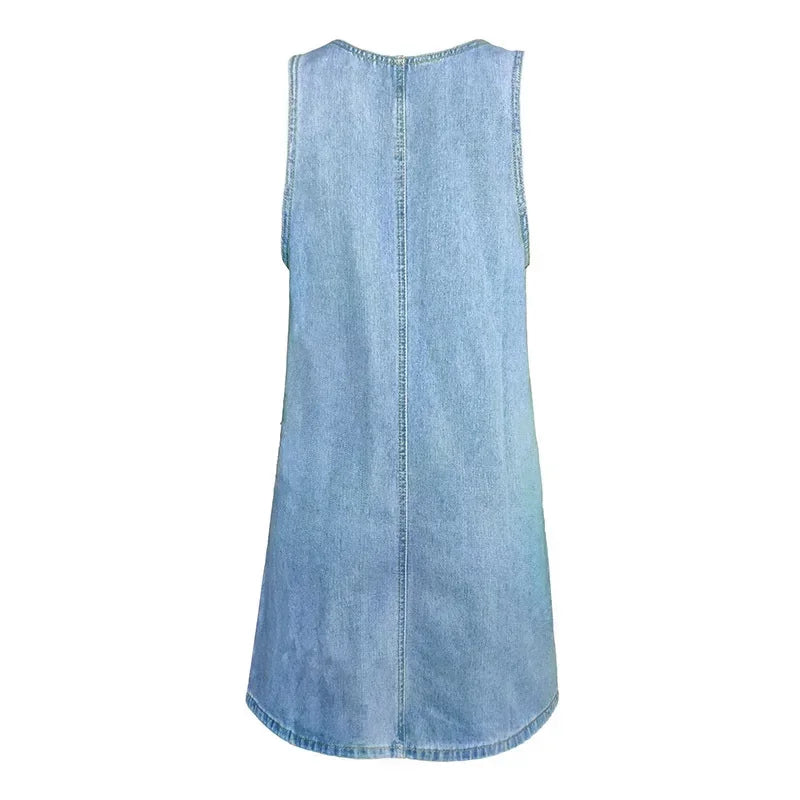 Quvorn™| Praktisk och lätt denimklänning för sommaren